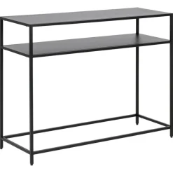 Nordhavn Sidetables|Amora Sidetable Zwart Metaal 100cm