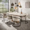 Kalfort Eetkamerstoelen|Anna Eetkamerstoel alura Zand