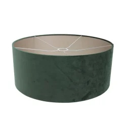 Steinmex Booglampen|Ariana 1-lichts Vloerlamp Wit met Groen Velvet kap