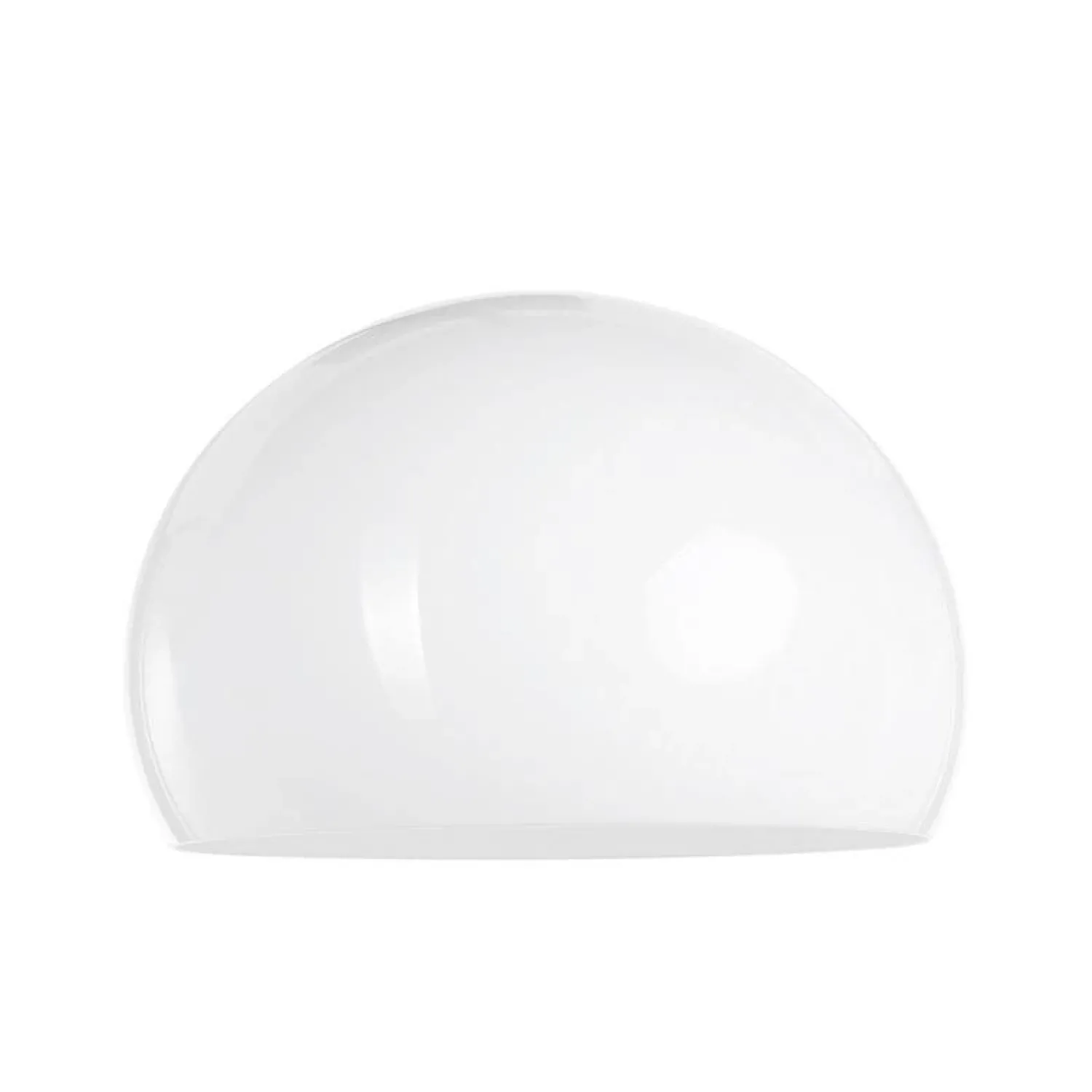Steinmex Booglampen|Ariana 1-lichts Vloerlamp Zwart met Wit Kunststof kap