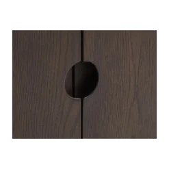 LykkeHome Wandkasten|Industriele Kasten|Aris Wandkast 130 cm espresso