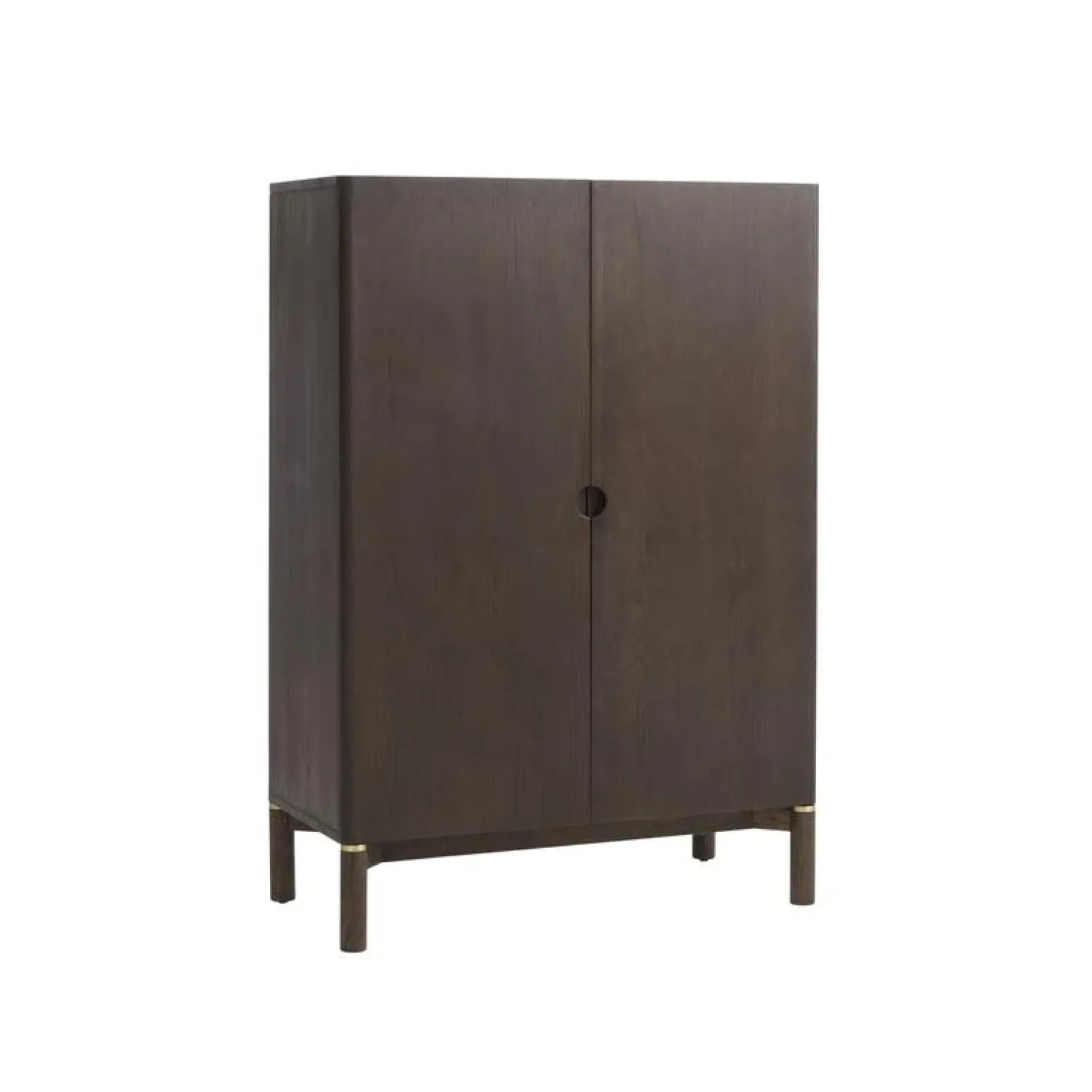 LykkeHome Wandkasten|Industriele Kasten|Aris Wandkast 130 cm espresso