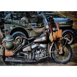 Cavetown Metalen Borden|Army Motor Jeep - metalen bord