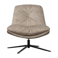 WOOOD Fauteuils|Arve Draaifauteuil naturel melange