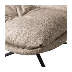 WOOOD Fauteuils|Arve Draaifauteuil naturel melange