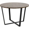 Nordhavn Eettafels|Arvico Eettafel Bruin rond 110cm