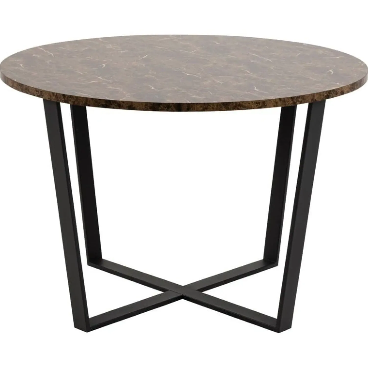 Nordhavn Eettafels|Arvico Eettafel Bruin rond 110cm