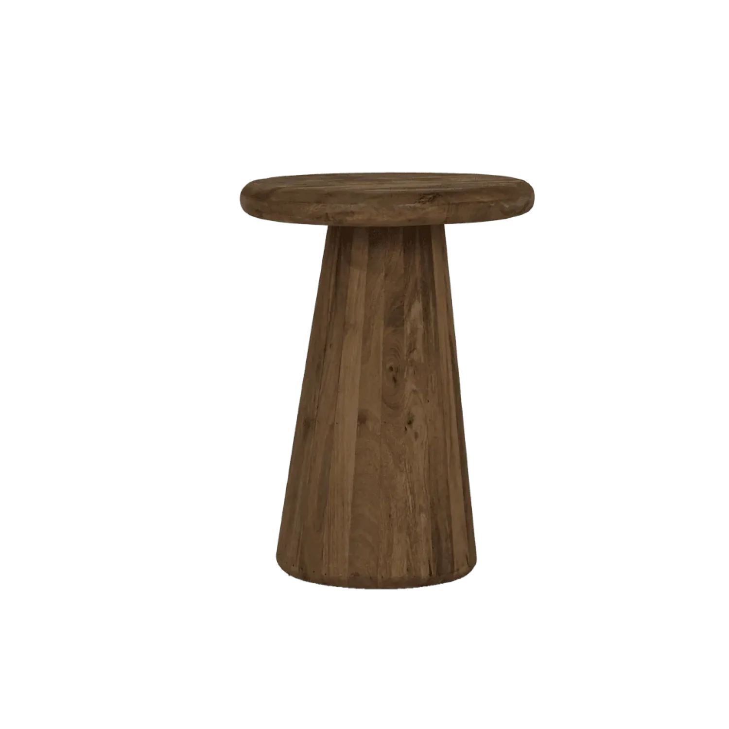 Tower living Bijzettafels|Asti Bijzettafel rond bruin 40 cm