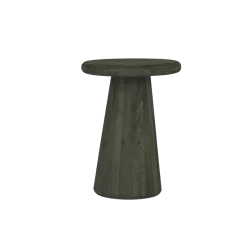 Tower living Bijzettafels|Asti Bijzettafel rond olijfbruin 40 cm