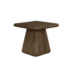 Tower living Bijzettafels|Asti Bijzettafel vierkant bruin 60 cm