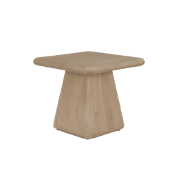 Tower living Bijzettafels|Asti Bijzettafel vierkant naturel 60 cm