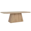 Tower living Eettafels|Asti Eettafel naturel 200 cm