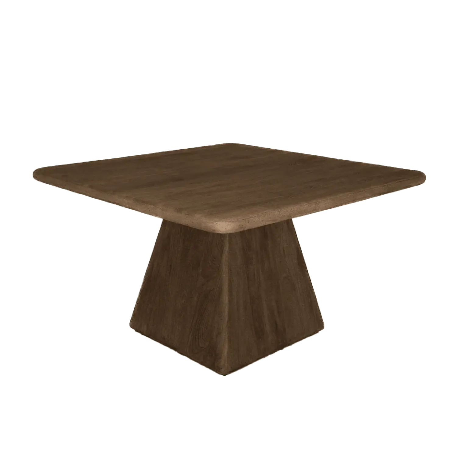 Tower living Eettafels|Asti Eettafel vierkant bruin 130 cm