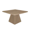 Tower living Eettafels|Asti Eettafel vierkant naturel 130 cm