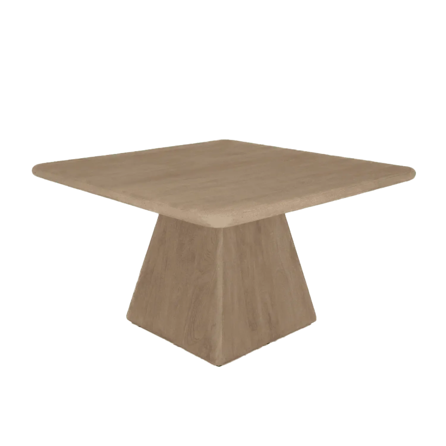 Tower living Eettafels|Asti Eettafel vierkant naturel 130 cm