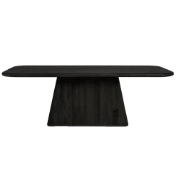 Tower living Eettafels|Asti Eettafel zwart 260 cm