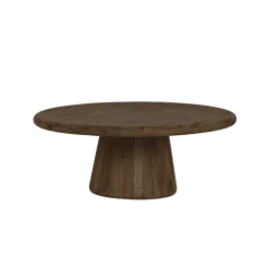 Tower living Salontafels|Asti Salontafel rond bruin 90 cm