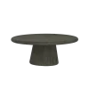 Tower living Salontafels|Asti Salontafel rond olijfbruin 90 cm