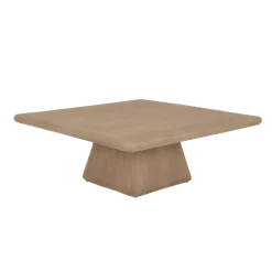 Tower living Salontafels|Asti Salontafel vierkant naturel 90 cm
