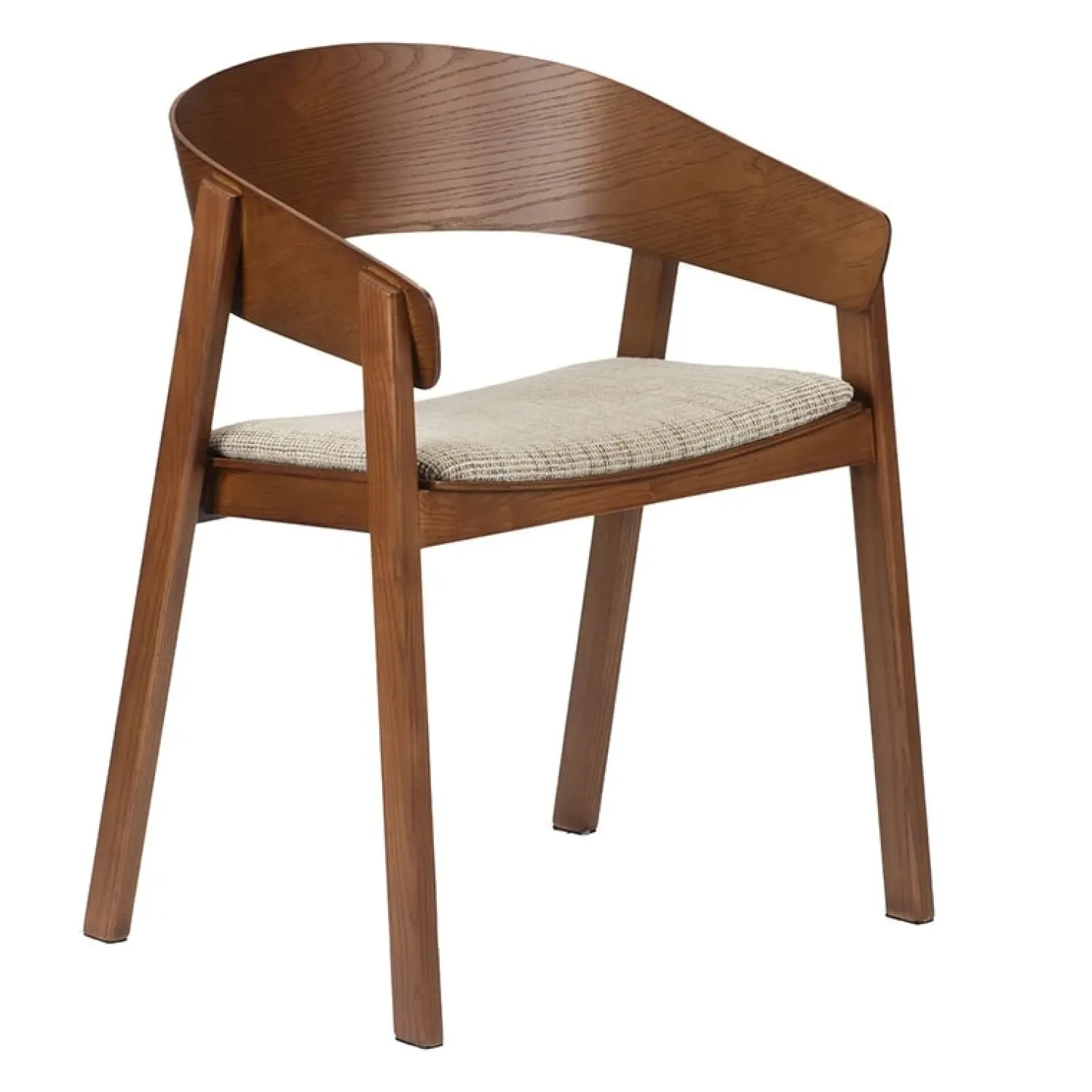 Pole to Pole Eetkamerstoelen|Astrid Eetkamerstoel Bruin hout