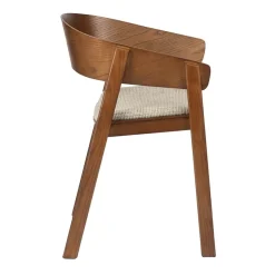 Pole to Pole Eetkamerstoelen|Astrid Eetkamerstoel Bruin hout