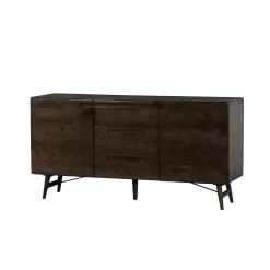 Tower living Dressoirs|Industriele Kasten|Aura Dressoir espresso Acaciahout 160 cm