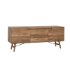 Tower living Dressoirs|Industriele Kasten|Aura Dressoir naturel Acaciahout 160 cm