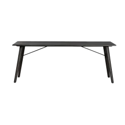 Tower living Eettafels|Aura Eettafel espresso Acaciahout 180 cm