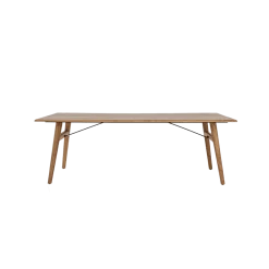 Tower living Eettafels|Aura Eettafel naturel Acaciahout 240 cm