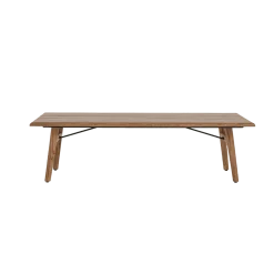 Tower living Salontafels|Aura Salontafel naturel Acaciahout 140 cm