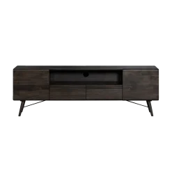 Tower living Industriele Kasten|Tv Meubels|Aura Tv meubel espresso Acaciahout 180 cm