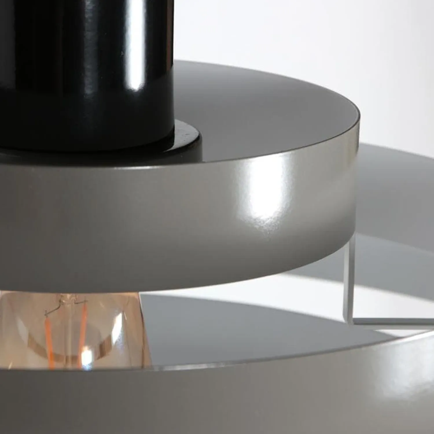 Steinmex Hanglampen|Ayra 1-lichts Hanglamp Grijs Metaal