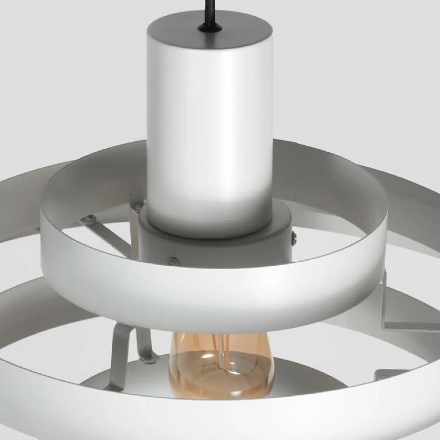 Steinmex Hanglampen|Ayra 1-lichts Hanglamp Wit Metaal