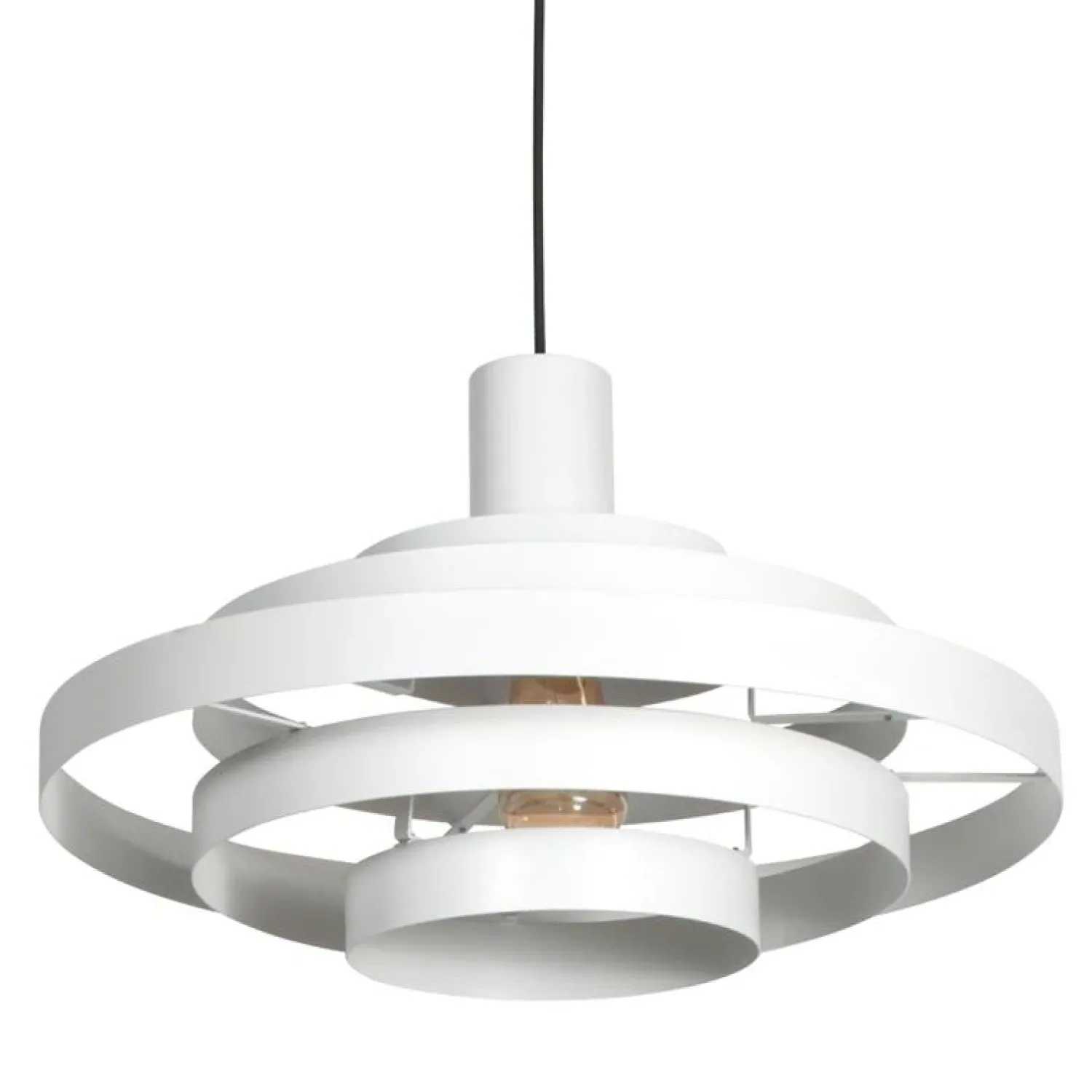 Steinmex Hanglampen|Ayra 1-lichts Hanglamp Wit Metaal