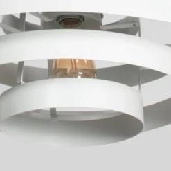Steinmex Hanglampen|Ayra 1-lichts Hanglamp Wit Metaal