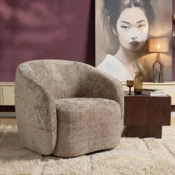 Furndea Fauteuils|Azra Fauteuil Clay stof