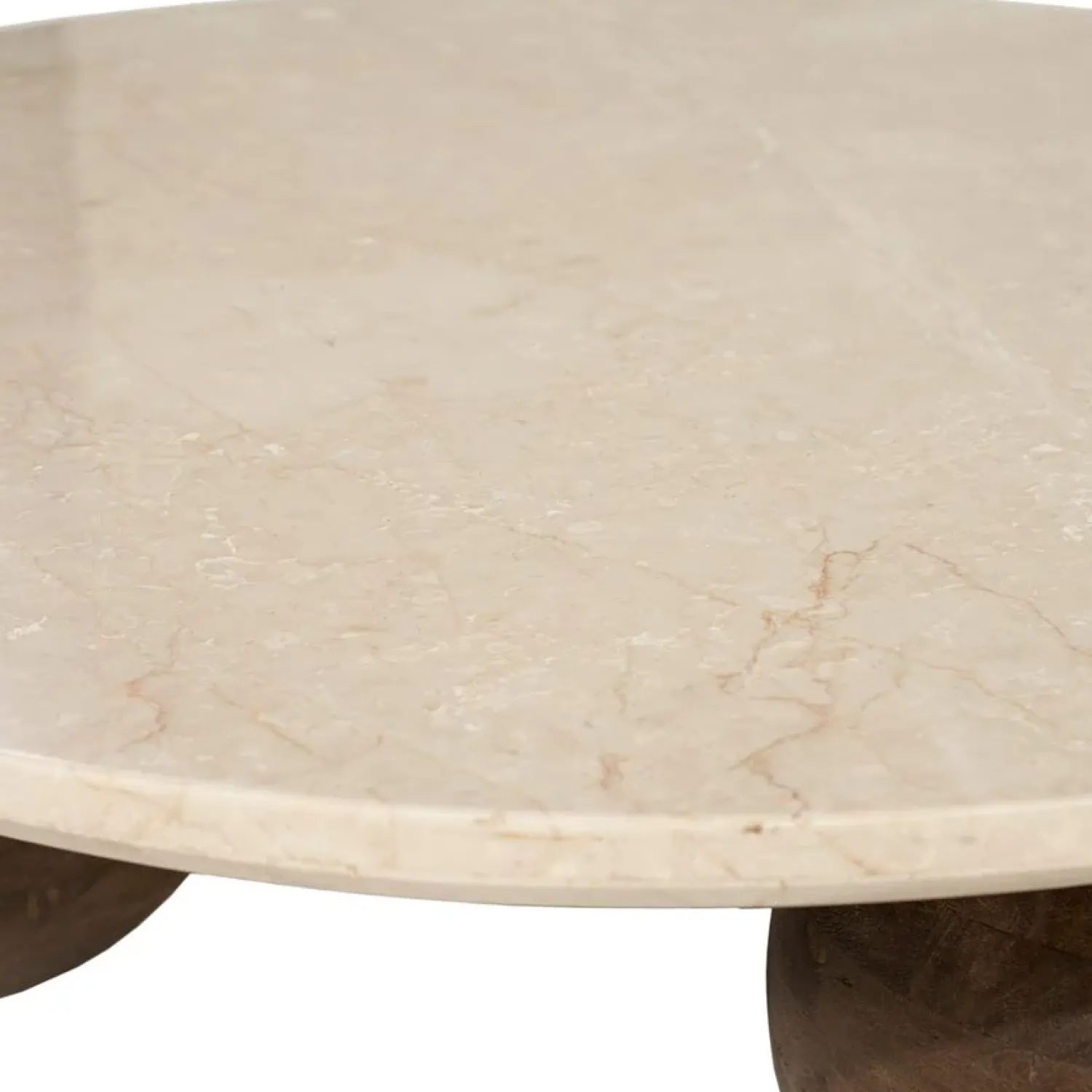 Eleonora Salontafels|Babs Salontafel rond Marmer 89cm