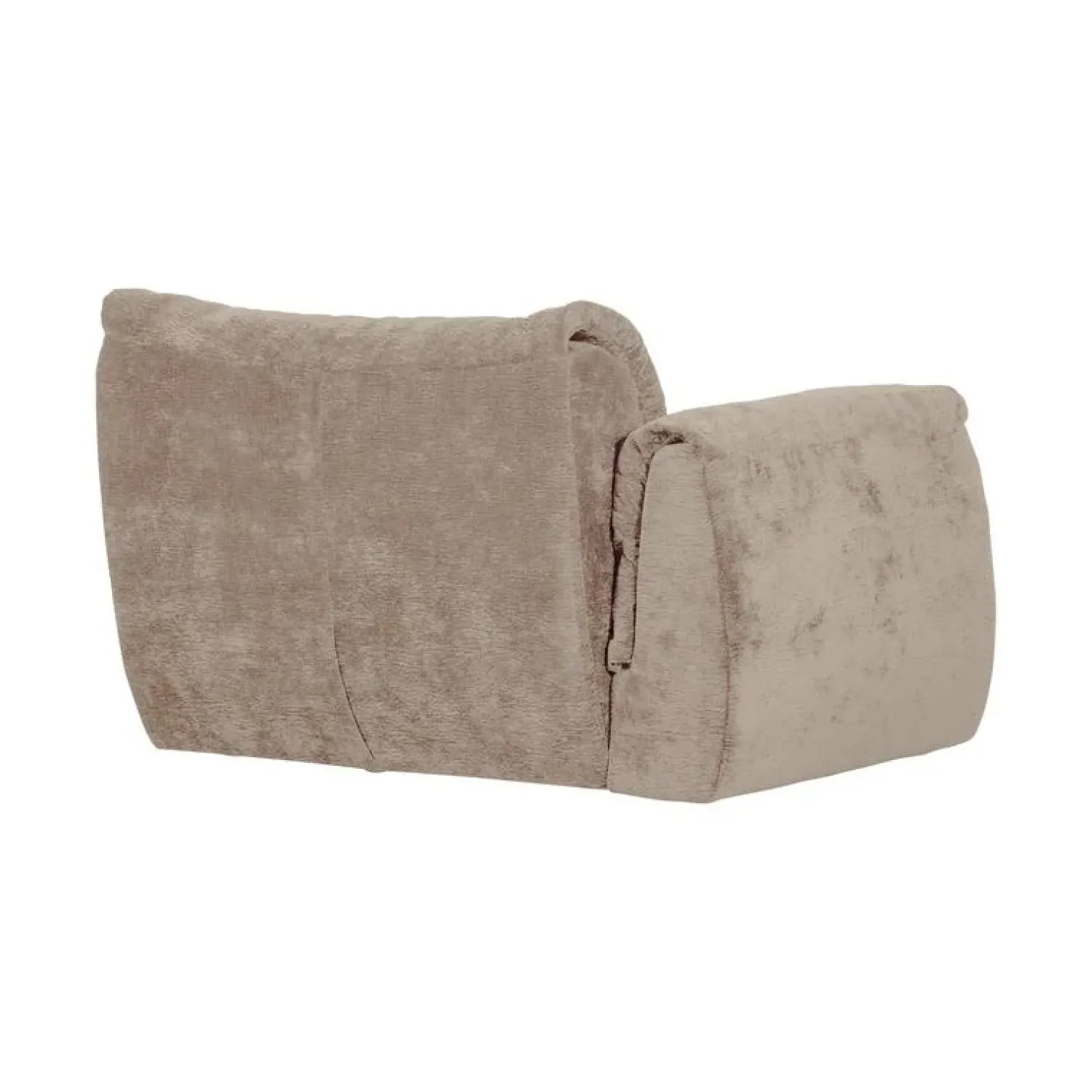 WOOOD Modulaire Banken|Baggy 1-zits element met arm links chenille zand