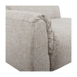 WOOOD Modulaire Banken|Baggy 1-zits element met arm links naturel melange