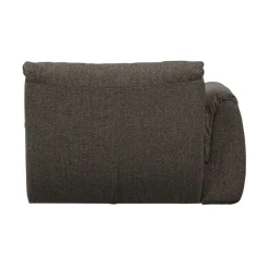 WOOOD Modulaire Banken|Baggy 1-zits element met arm links warmgrijs melange