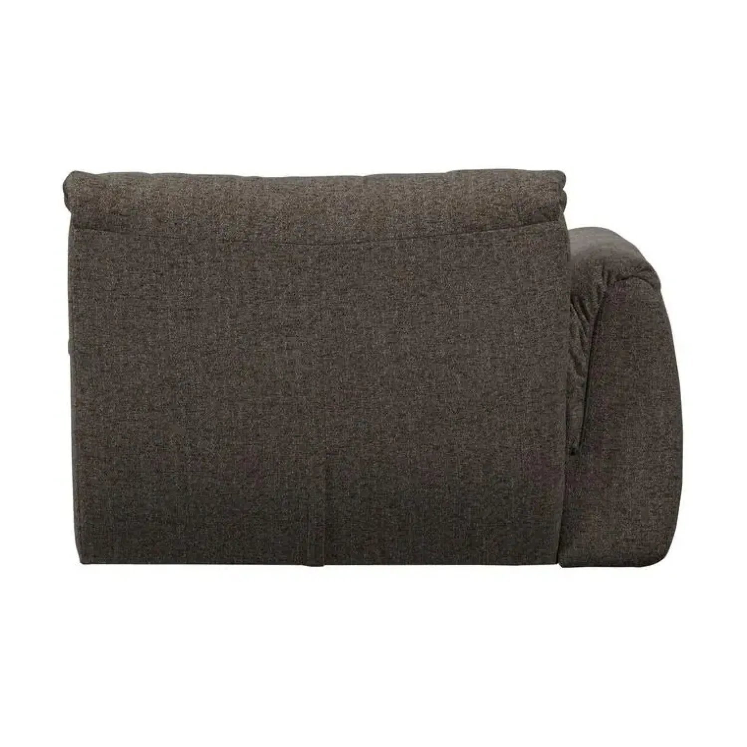 WOOOD Modulaire Banken|Baggy 1-zits element met arm links warmgrijs melange