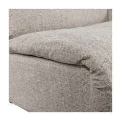 WOOOD Modulaire Banken|Baggy 1-zits element met arm rechts naturel melange