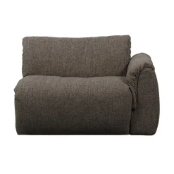 WOOOD Modulaire Banken|Baggy 1-zits element met arm rechts warmgrijs melange