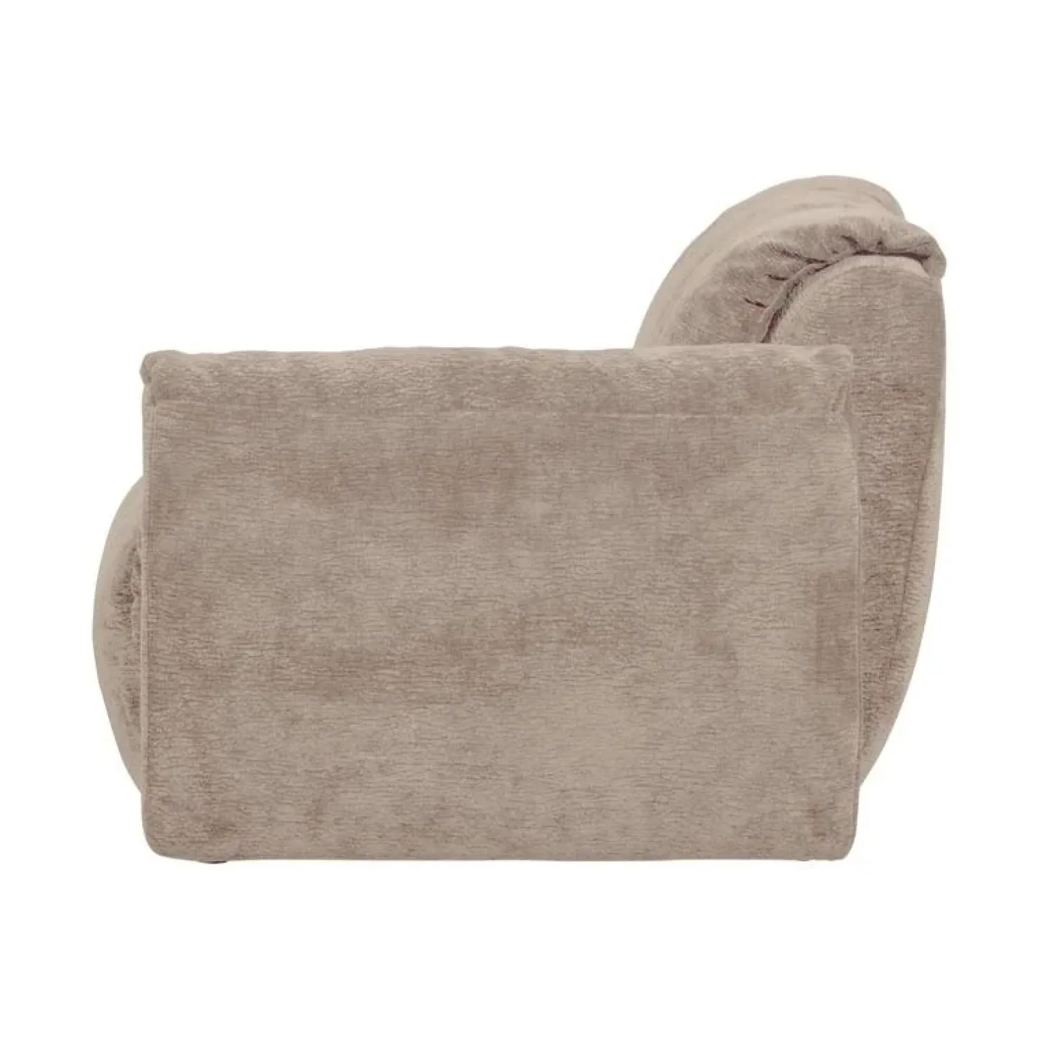 WOOOD Modulaire Banken|Baggy 1-zits element met arm rechts chenille zand