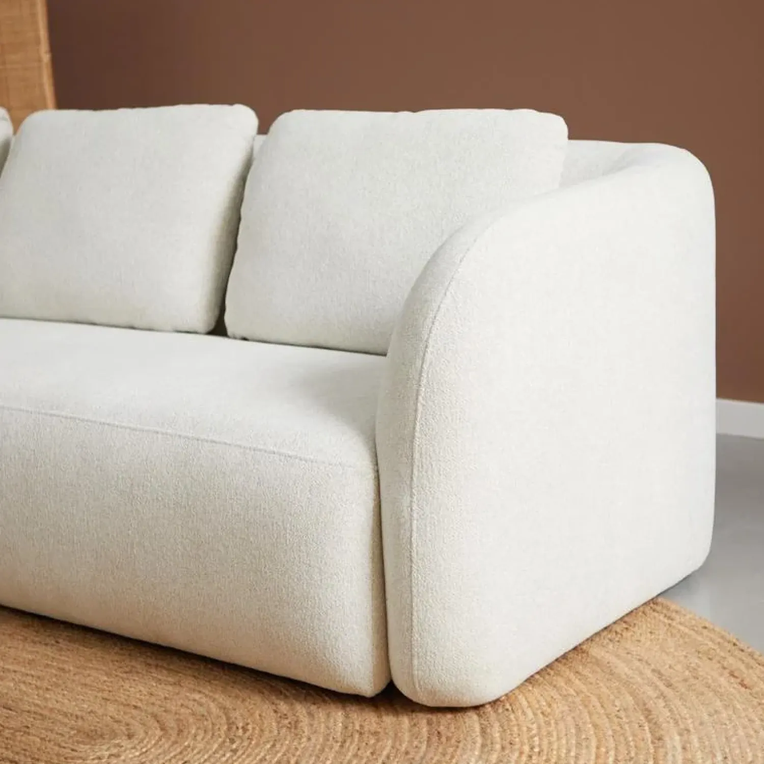 Pepp Loungebanken|Bank Cloud Chaise longue links - Raven 22 stof