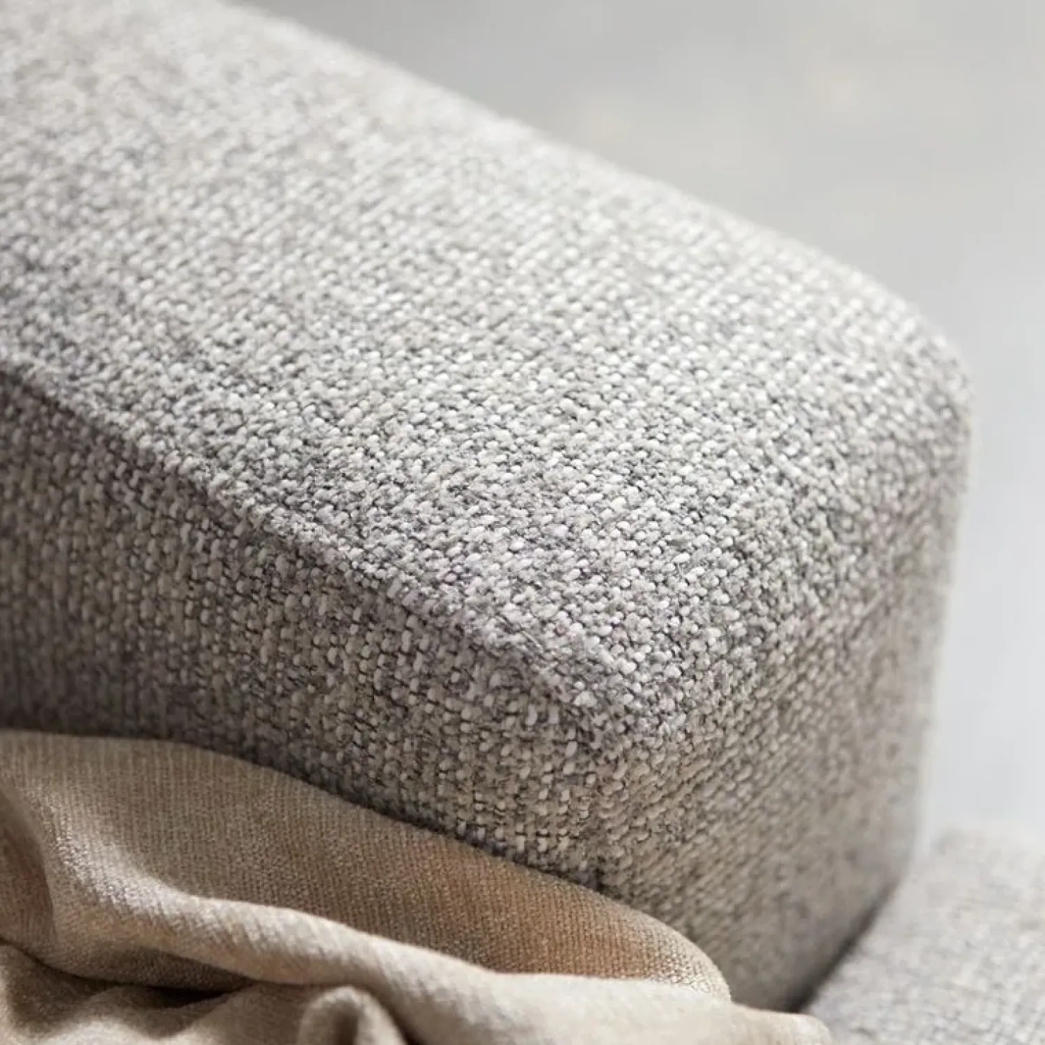 Pepp Hoekbanken|Bank Como met chaise longue rechts – Grijs Puente 09 general