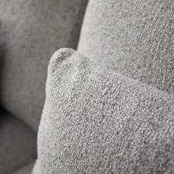 Pepp Loungebanken|Bank Como met ronde chaise longue rechts - Grijs Puente 09 General