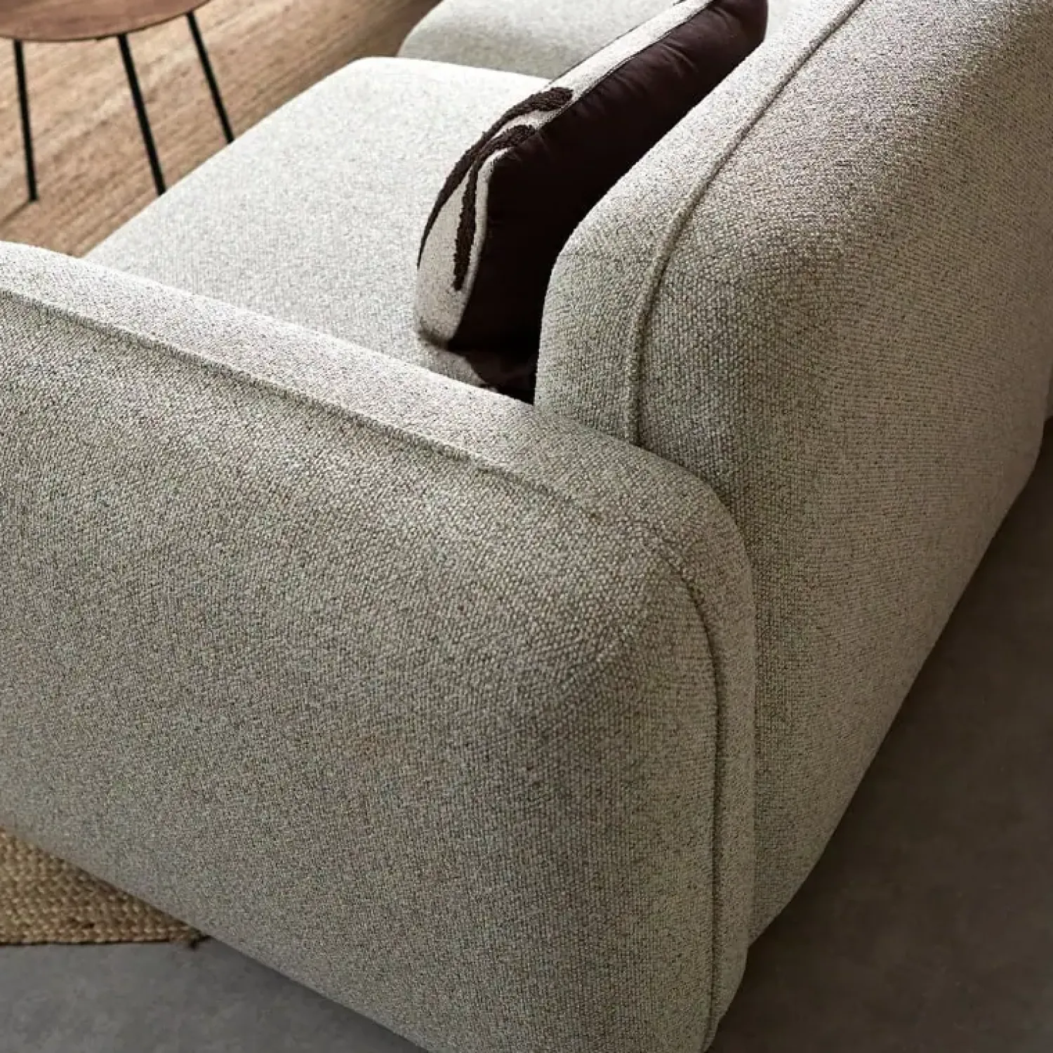 Pepp Hoekbanken|Bank Drop Chaise longue links - Serenity 03 stof