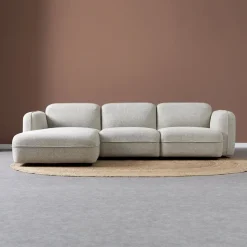 Pepp Hoekbanken|Bank Drop Chaise longue links - Serenity 03 stof