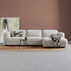 Pepp Hoekbanken|Bank Drop Chaise longue rechts - Serenity 03 stof